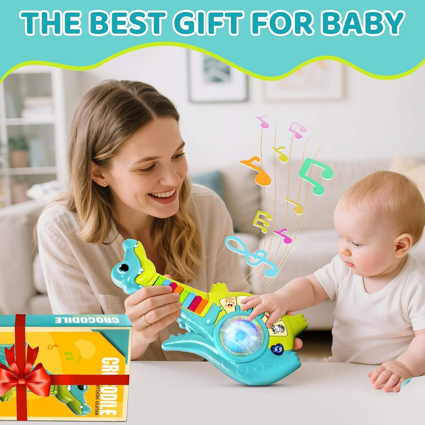 Interactive Light & Sound Baby Learning Toy