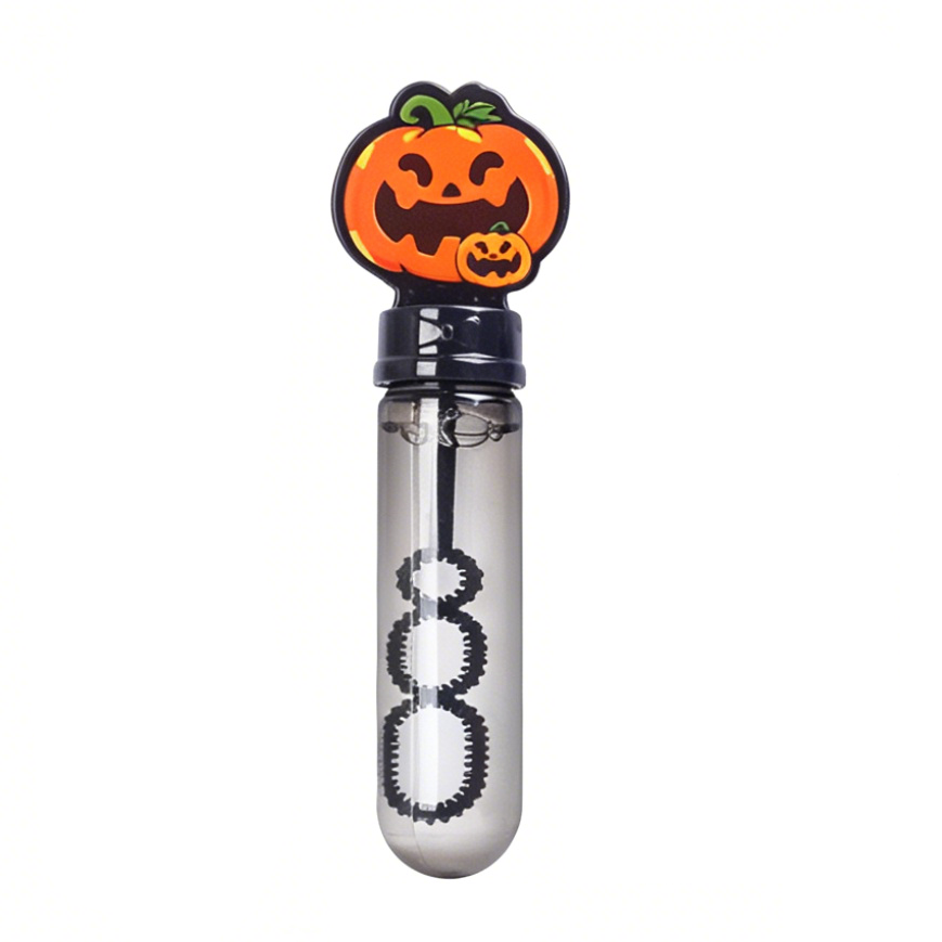 Halloween Pumpkin Bubble Wand Set