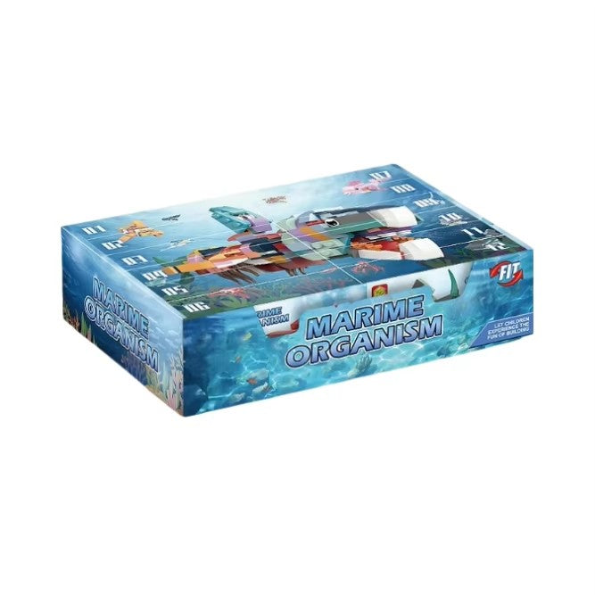 ENJOYSTAR 12-in-1 DIY Building Blocks Set Creative Assemble Construction Toy STEM Educational Toy for Kids