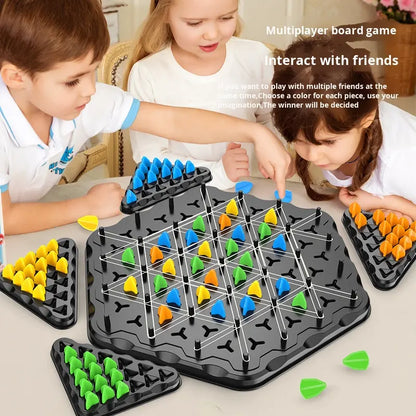 Chain Triangle Chess Game - STEM Strategy Board Toy wholesale product image from Enjoy Star Toys