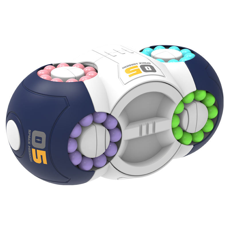 6-in-1 Fidget Cube Stress Relief Toy Multi-Functional Finger Magic Cube Anti-Anxiety Pocket Toy for Gifts & Party Favors