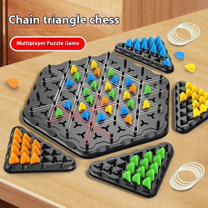 Chain Triangle Chess Game - STEM Strategy Board Toy toy supplier product image from Enjoy Star Toys