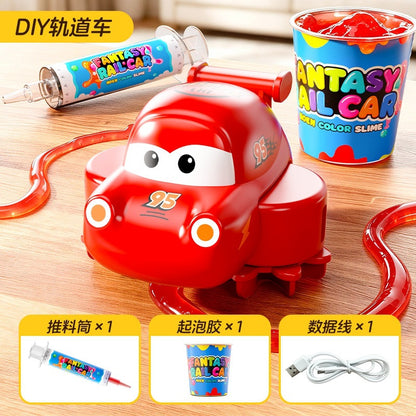 DIY Slime Track Car Toy - Rechargeable Sensory Race Car toy supplier product image from Enjoy Star Toys