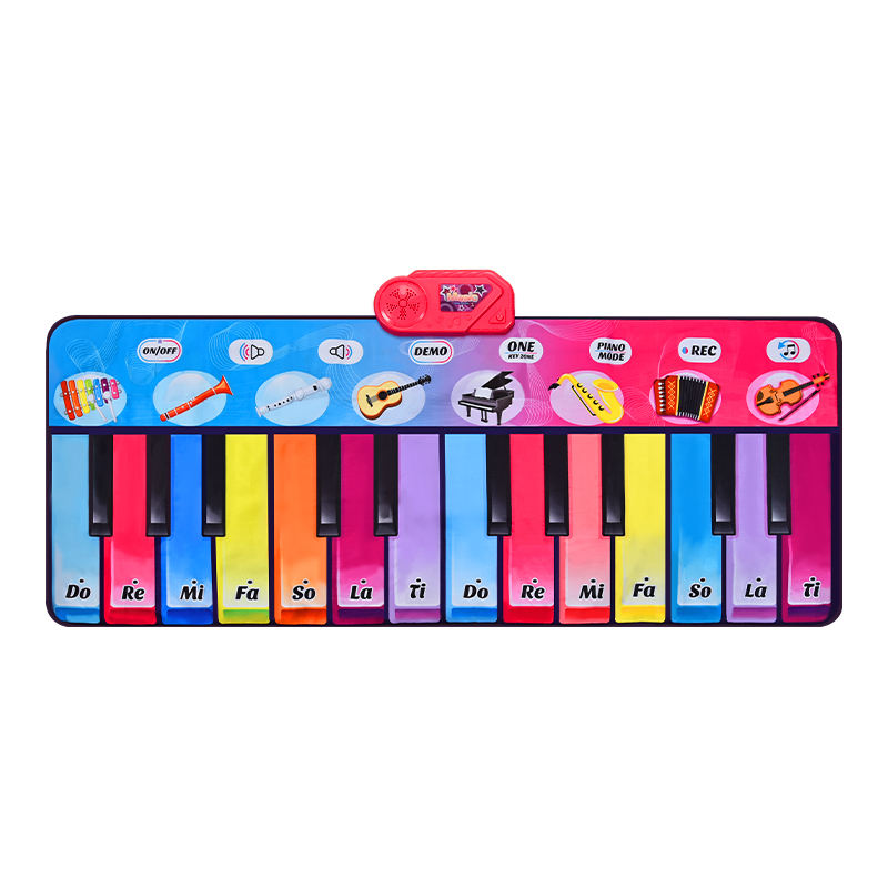 Kids Giant Piano Music Play Mat 14 Keys Multifunctional Foot Dance Piano Mat Toy