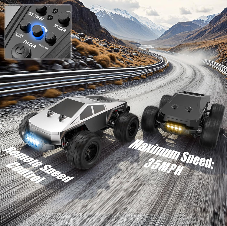 Brushless 4WD High Speed RC Car Off-Road Remote Control Racing Vehicle