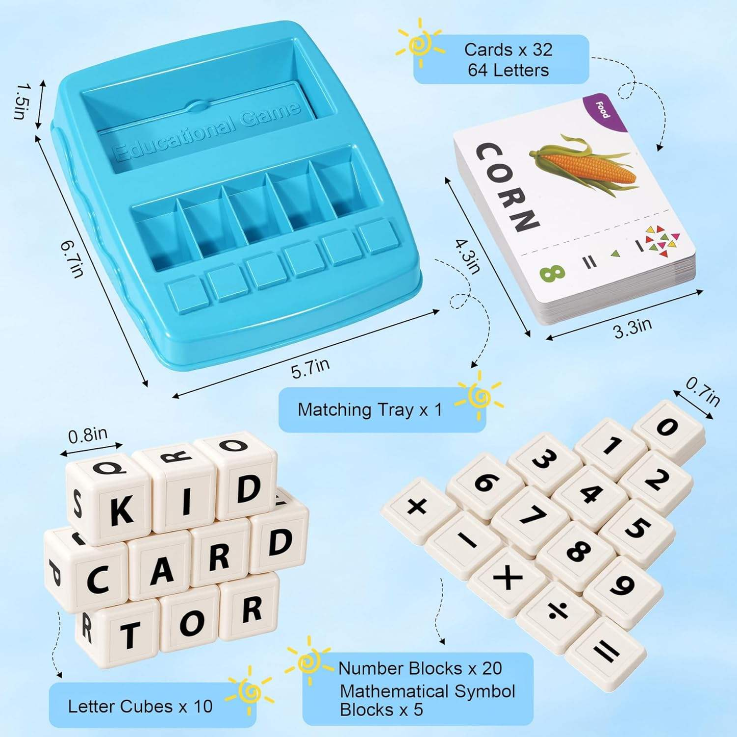 Preschool Educational Matching Game Toy Kids Brain Teaser Cognitive Game Multi-player Interactive Learning Toy for Wholesale & Holiday Gifts