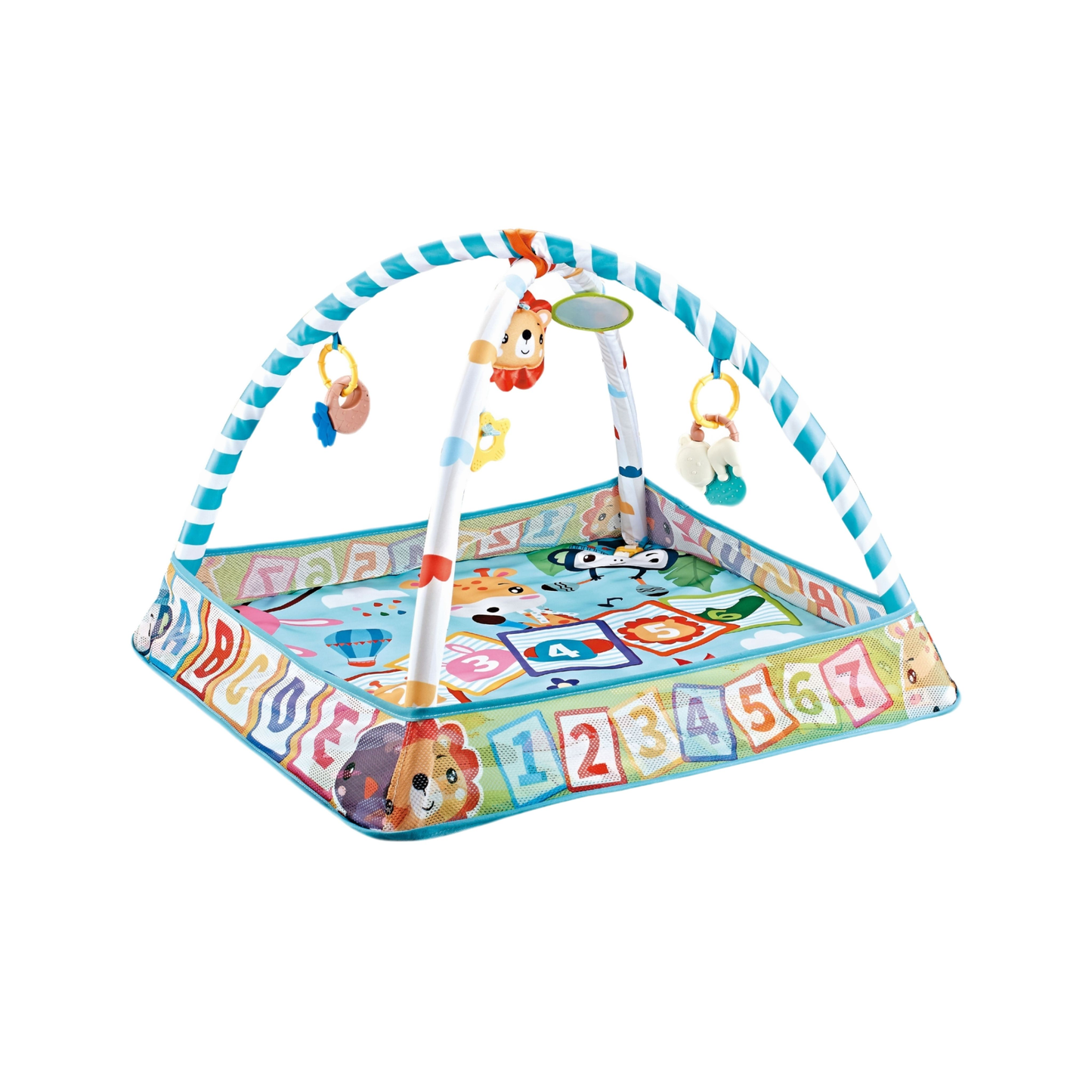 Unisex Multi-functional Baby Early Education Toy Durable Interactive Play Toy for Daily Parent-Child Games