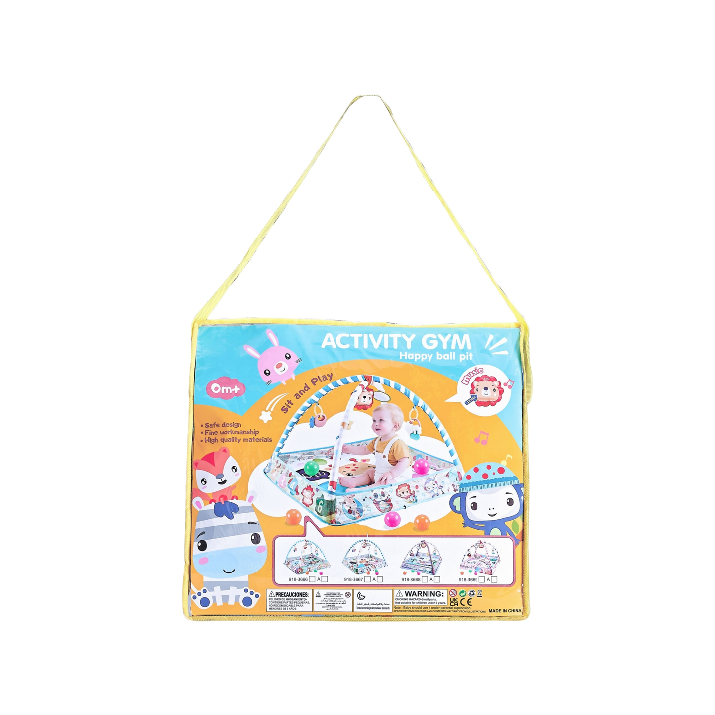 Unisex Multi-functional Baby Early Education Toy Durable Interactive Play Toy for Daily Parent-Child Games