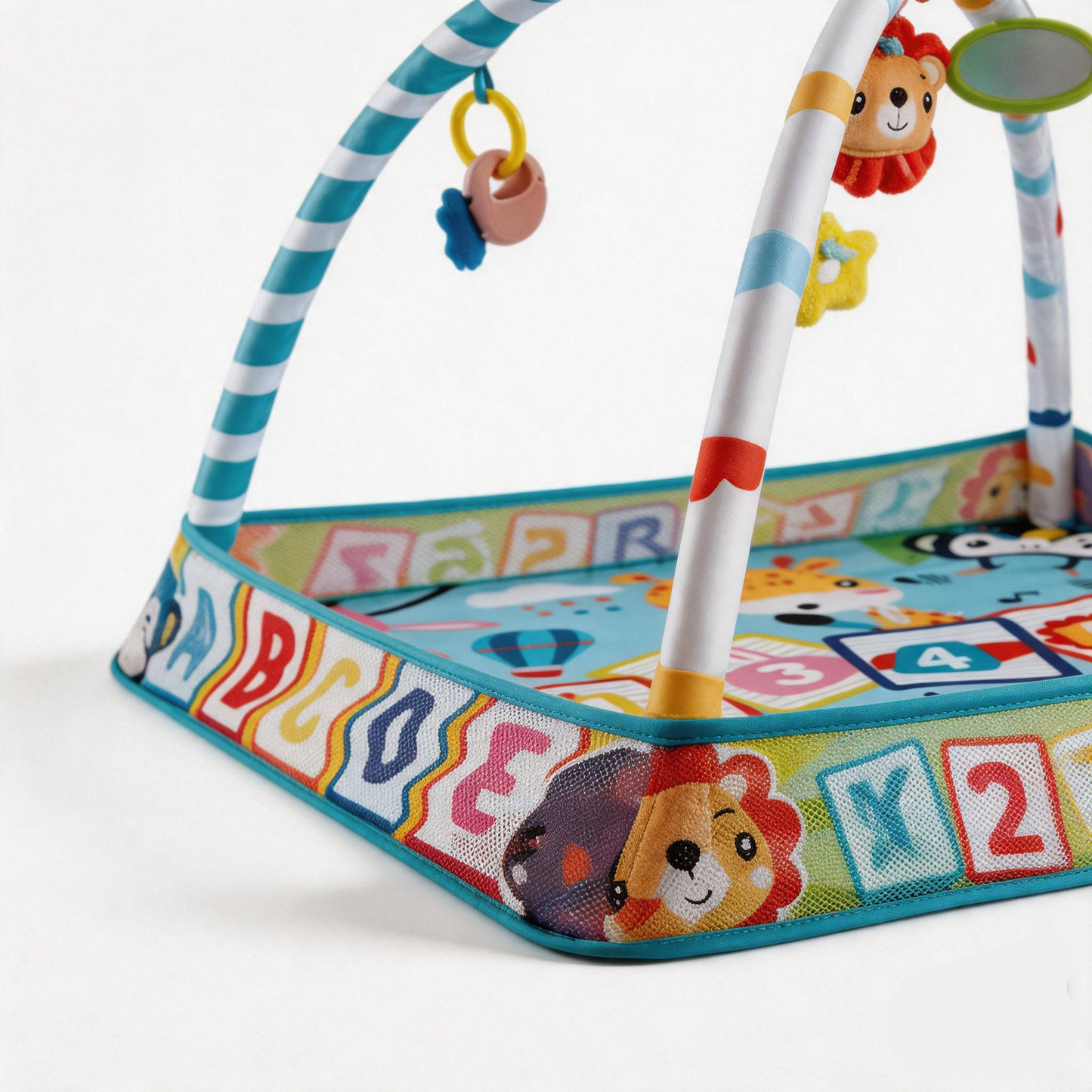 Unisex Multi-functional Baby Early Education Toy Durable Interactive Play Toy for Daily Parent-Child Games