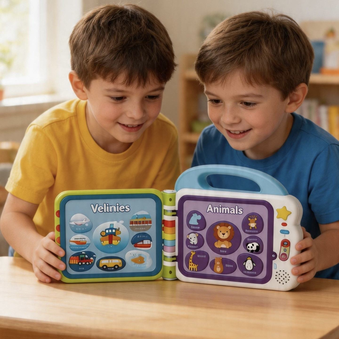 New Arrival ENJOYSTAR Smart Learning Toy Wireless Bluetooth Playback Kids Educational Toy with 3 Built-in Learning Patterns