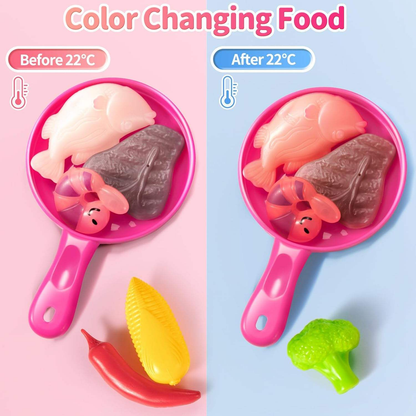 53-Piece Pretend Play Kitchen Set - product photo 3