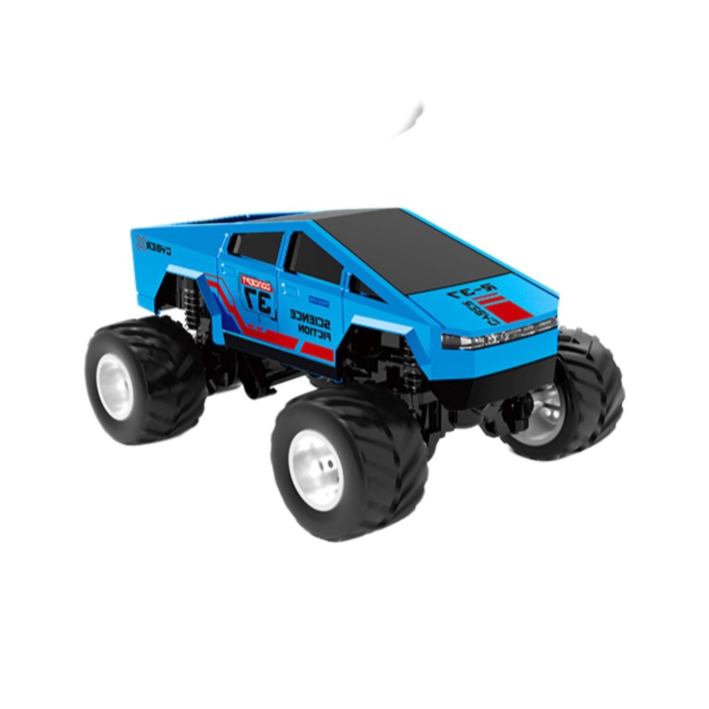 1:64 Alloy High Speed Mini RC Off-Road Car Pocket Remote Control Truck Toy