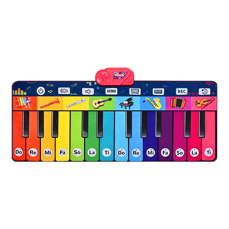 Kids Giant Piano Music Play Mat 14 Keys Multifunctional Foot Dance Piano Mat Toy