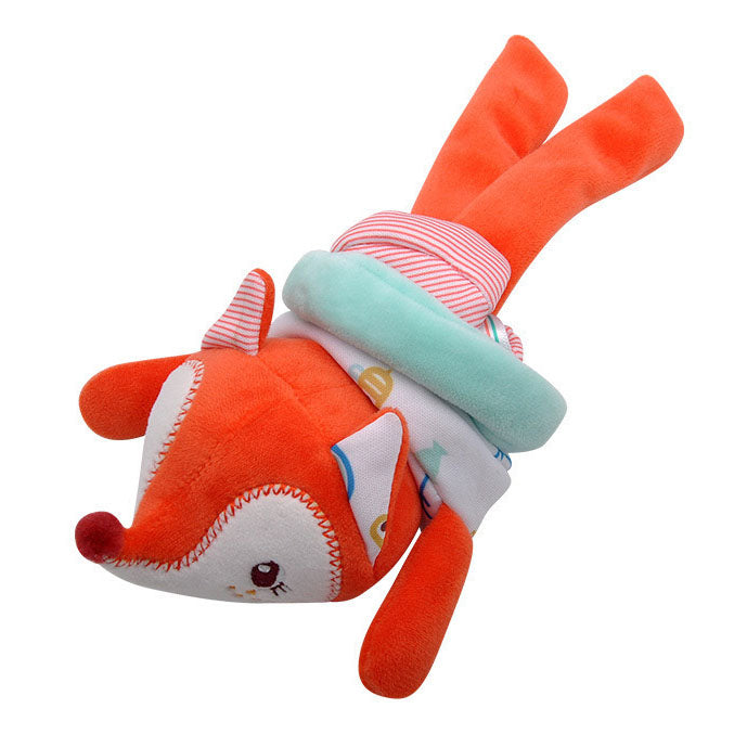 ENJOYSTAR Super Vocalizing Fox Crocodile Donkey Plush Toy Squeaky Animal Chew Toy For Kids Education Pet Molar Interactive Plush With Real Animal Sound
