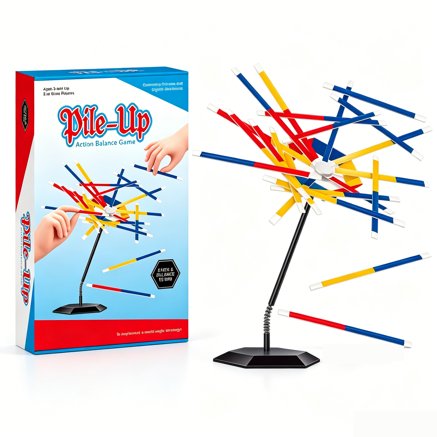 Pile-Up Balance Stick Game Suspense Stacking Board Game Family Party Table Toy