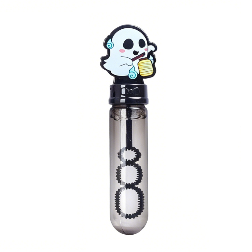 Halloween Pumpkin Bubble Wands Set Leak-proof Portable Bubble Toys Perfect Halloween Party Favors Decor & Kids Outdoor Game