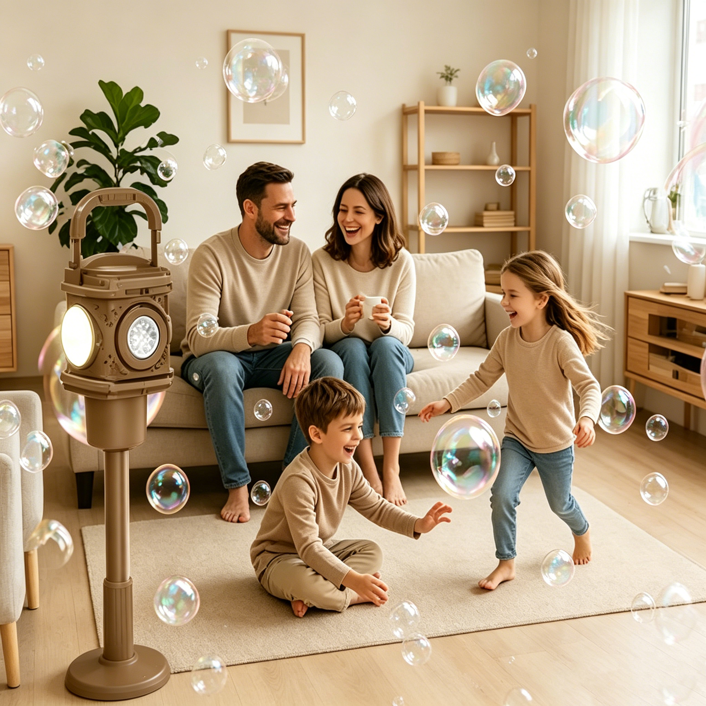 Vintage Street Lamp Style Bubble Toy Electric Auto Bubble Maker to Create Dreamy Atmosphere for All Occasions