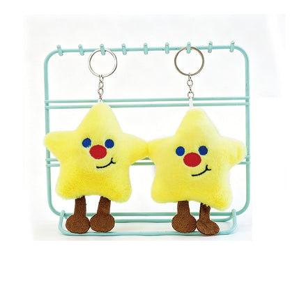Cute Cartoon Plush Keychain Soft Fruit Food Stuffed - product photo 1