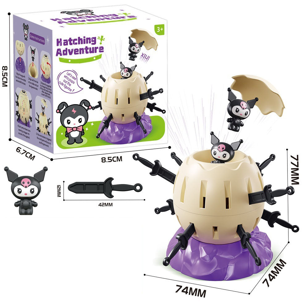 Kids Pop Up Barrel Challenge Game Mini Cartoon Lucky Pop Toy Family Party Board Game