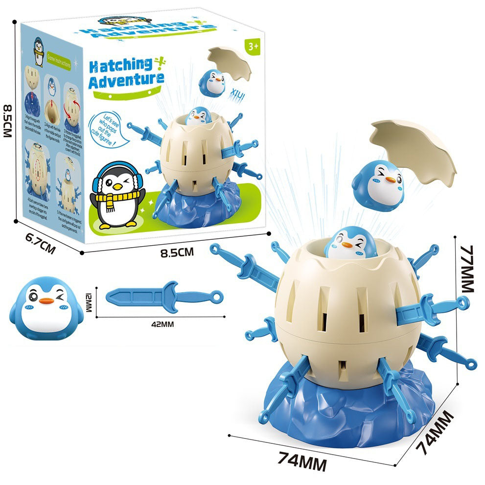 Kids Pop Up Barrel Challenge Game Mini Cartoon Lucky Pop Toy Family Party Board Game
