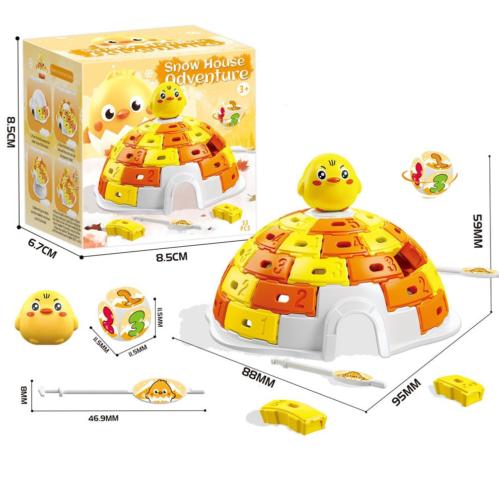 Kids Pop Up Barrel Challenge Game Mini Cartoon Lucky Pop Toy Family Party Board Game