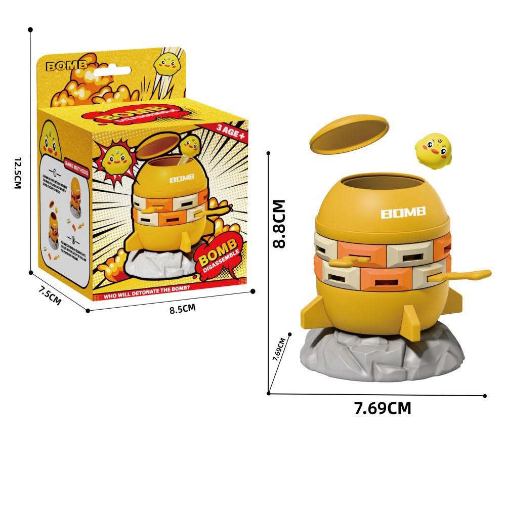 Kids Pop Up Barrel Challenge Game Mini Cartoon Lucky Pop Toy Family Party Board Game