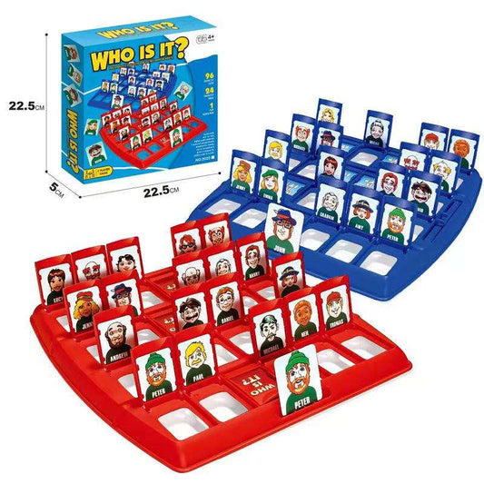 Kids Logical Guess Character Toy Classic Guess Who Puzzle Board Game Parent-Child Interactive Brain Training Game Wholesale