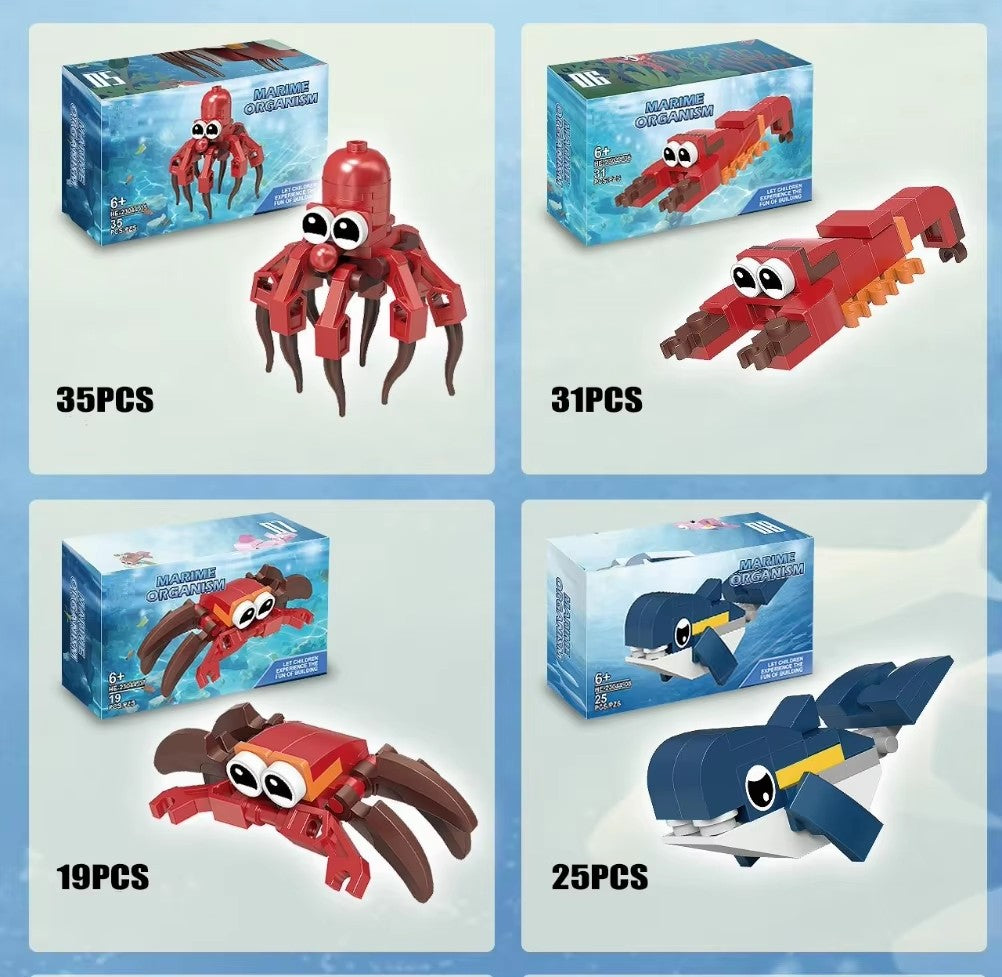 ENJOYSTAR 12-in-1 DIY Building Blocks Set Creative Assemble Construction Toy STEM Educational Toy for Kids