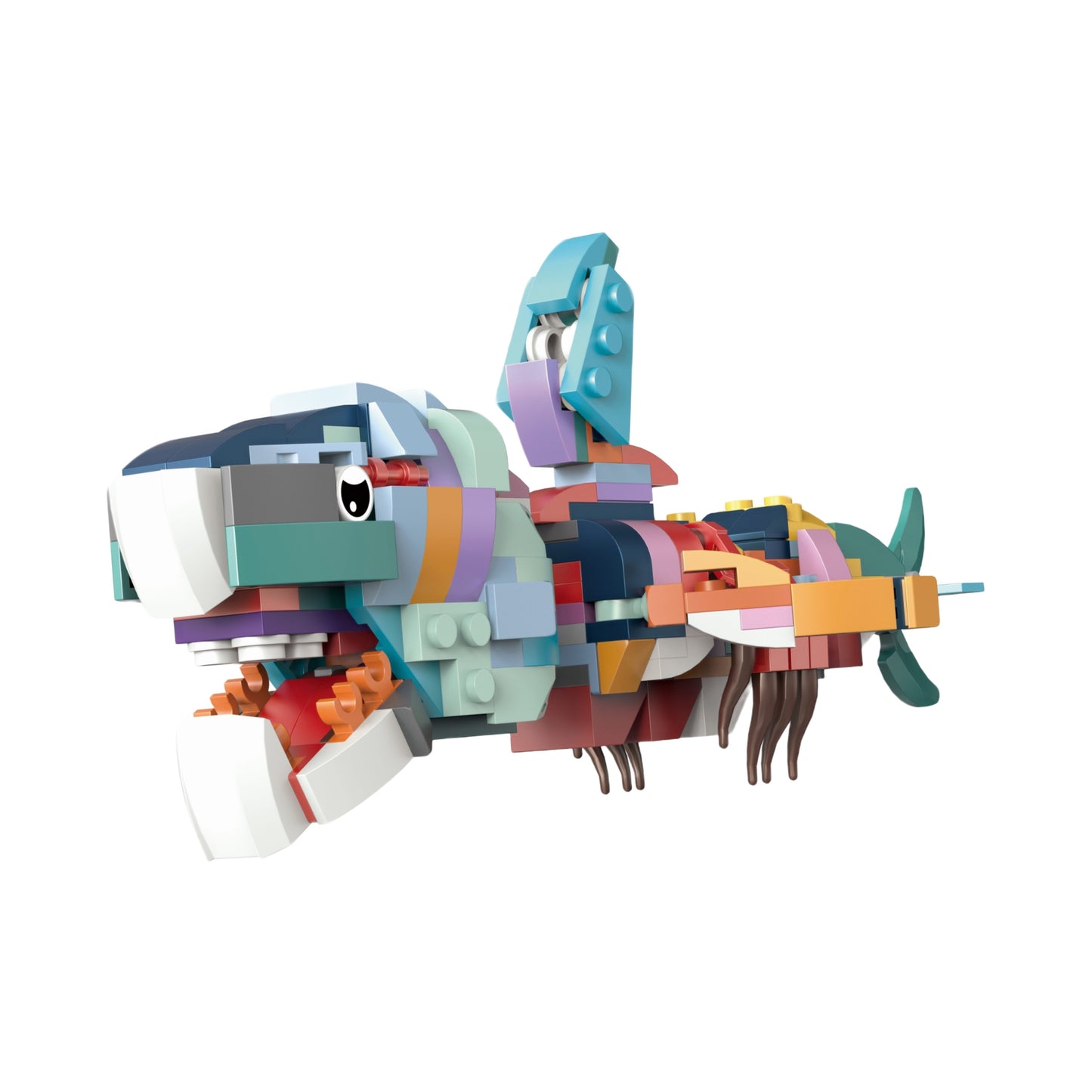 ENJOYSTAR 12-in-1 DIY Building Blocks Set Creative Assemble Construction Toy STEM Educational Toy for Kids